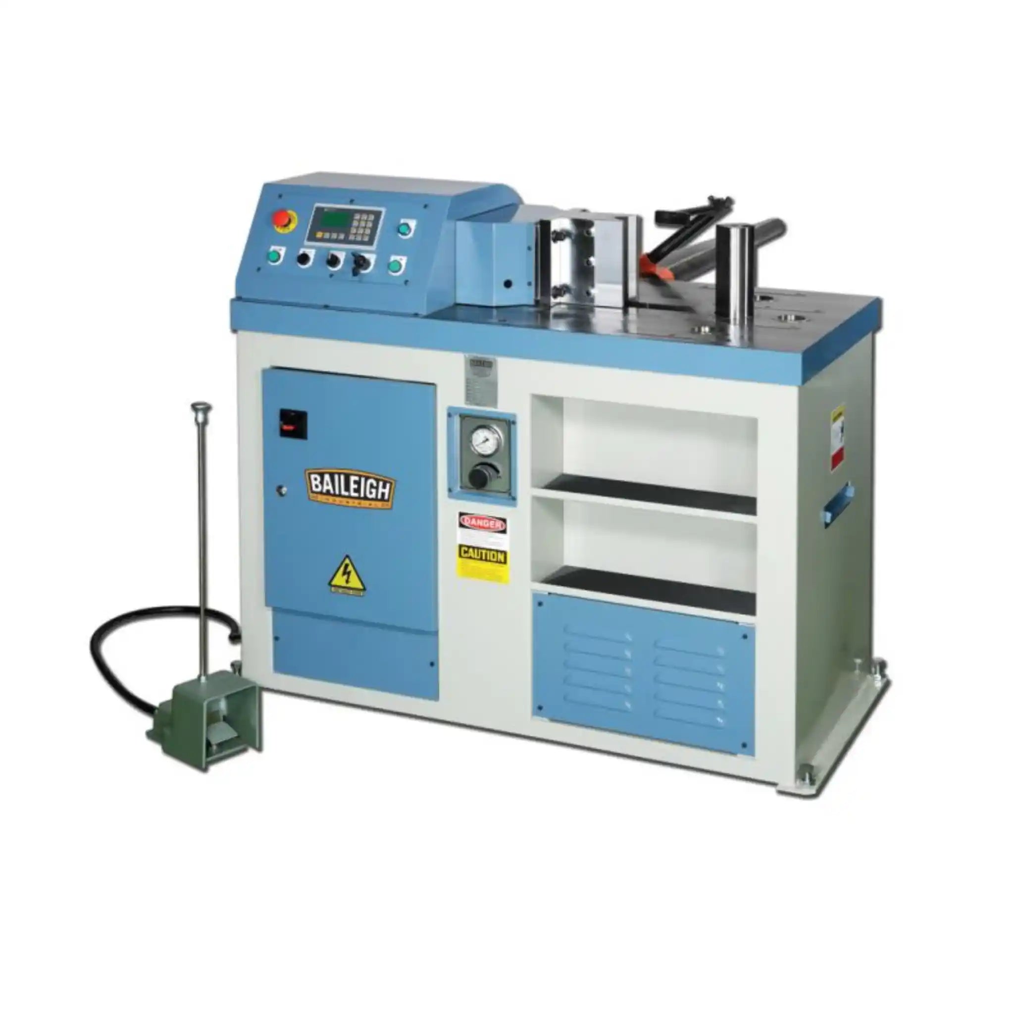 A image showing the full horizontal press brake, the Baileigh HPB-45