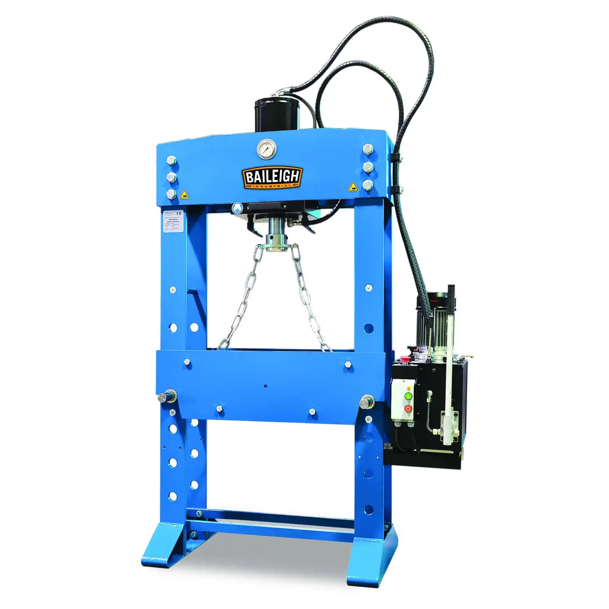 A image showing the full Baileigh HSP-33M hydraulic press