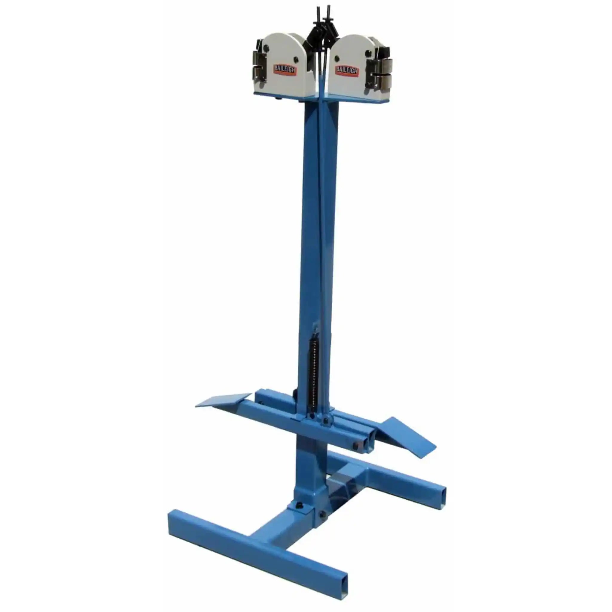 A image of the Baileigh MSS-18 showing the full shrinker stretcher machine