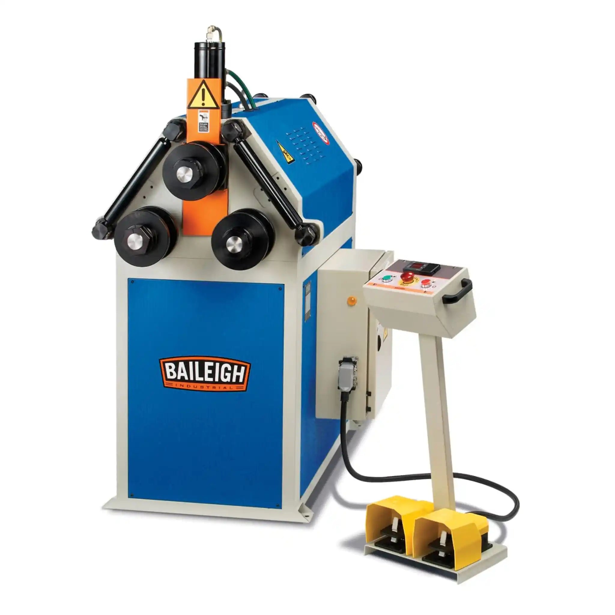 A image showing the full Baileigh R-H55 roll bender machine