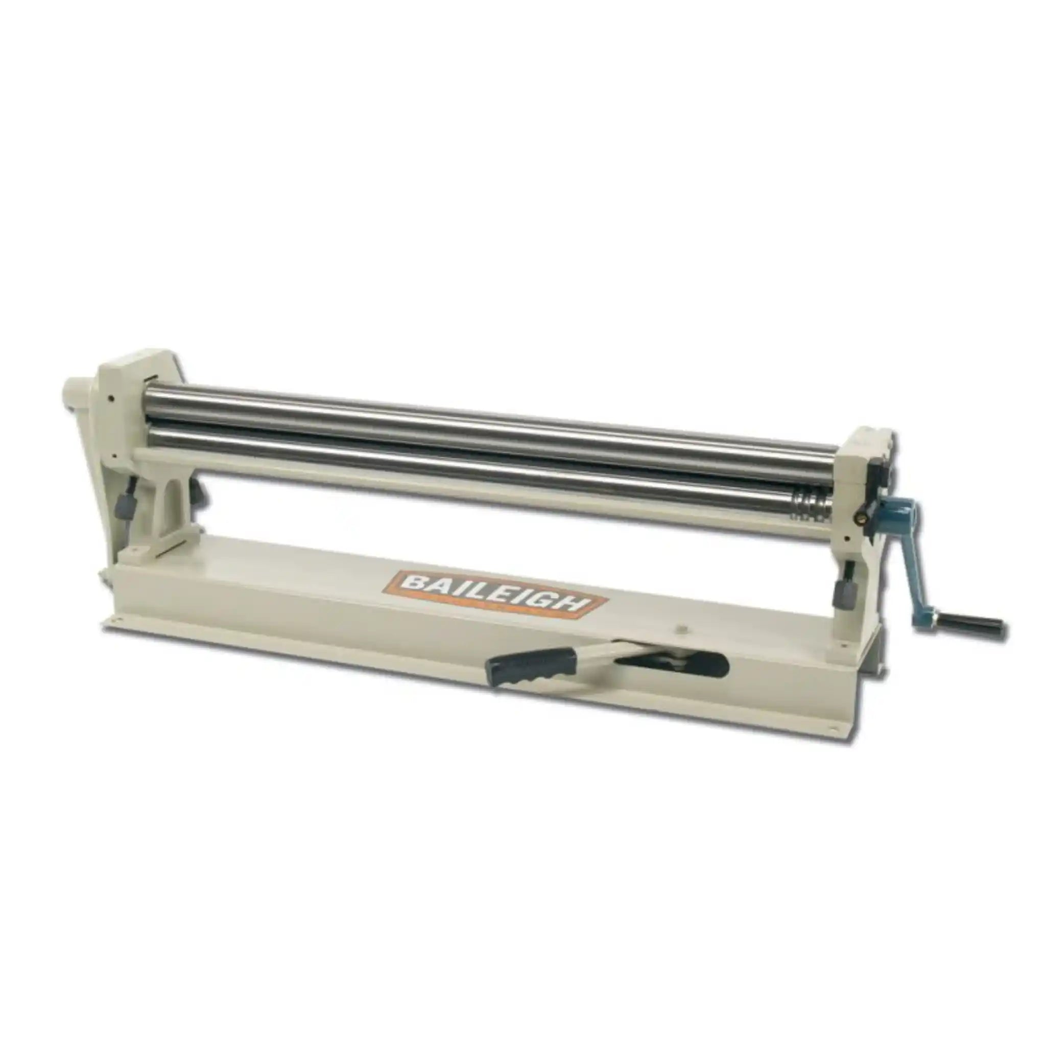 A image of the Baileigh SR-3622M slip roll, showing the full machine