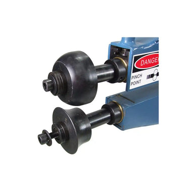 Forming rolls installed on the BR-18M-24 bead roller, manufactured by Baileigh