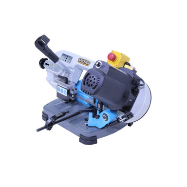 Baileigh BS-127P motor specification label and controls