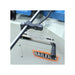 An up close image of the locking system on the Baileigh Bandsaw