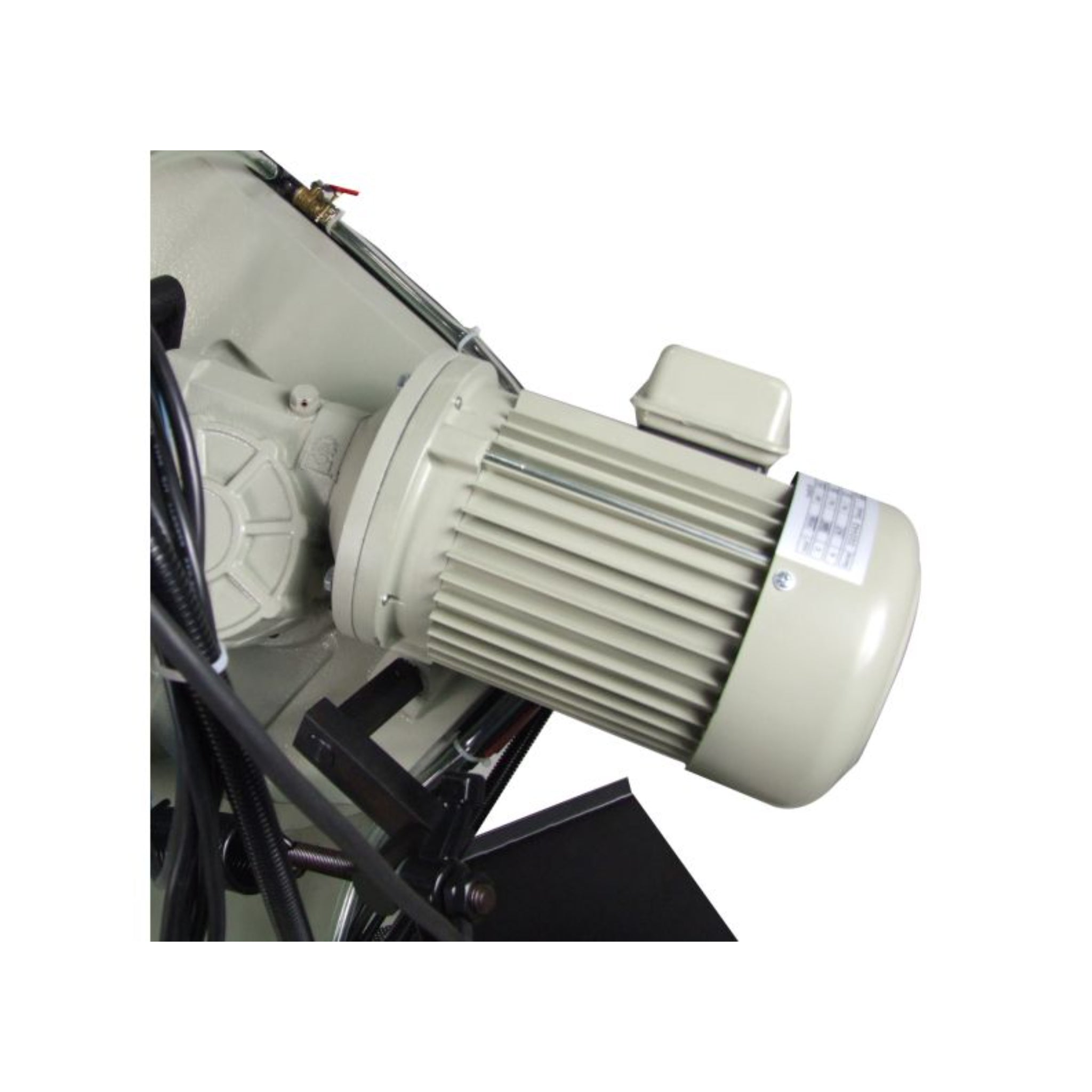 A image of the motor on the BS-250M bandsaw