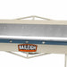 A up close image of the bending fingers installed on the Baileigh BB-4816 box and pan folder