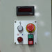 A up close image of the control panel on the Baileigh BSV-20VS