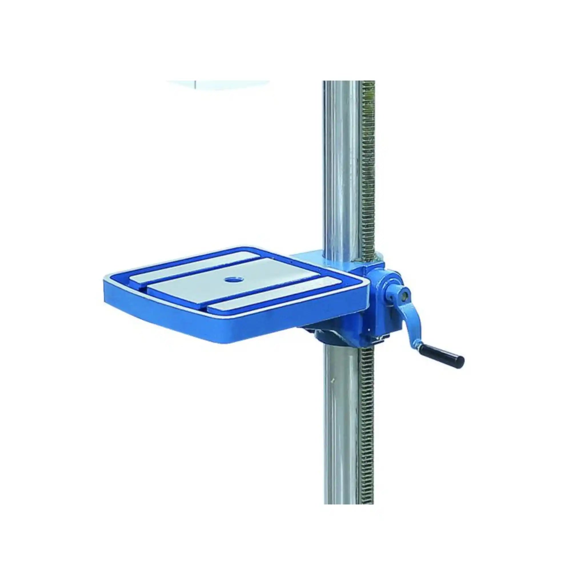 An image showing the adjustable drill press table