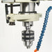A image showing the chuck installed on the Baileigh DP-1250VS