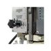 The depth stop adjustment on the Baileigh DP-1500G