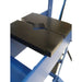 Close up image of the blocks installed on the Baileigh HSP-55F press