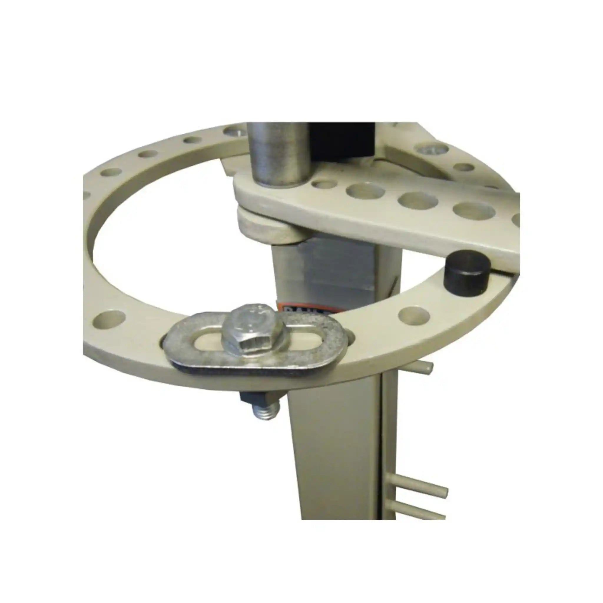 A up close image of the MCB-650 bending machine head, manufactured by Baileigh 