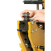 A image of the tool holder on the  MH-19 power hammer manufactured by Baileigh 