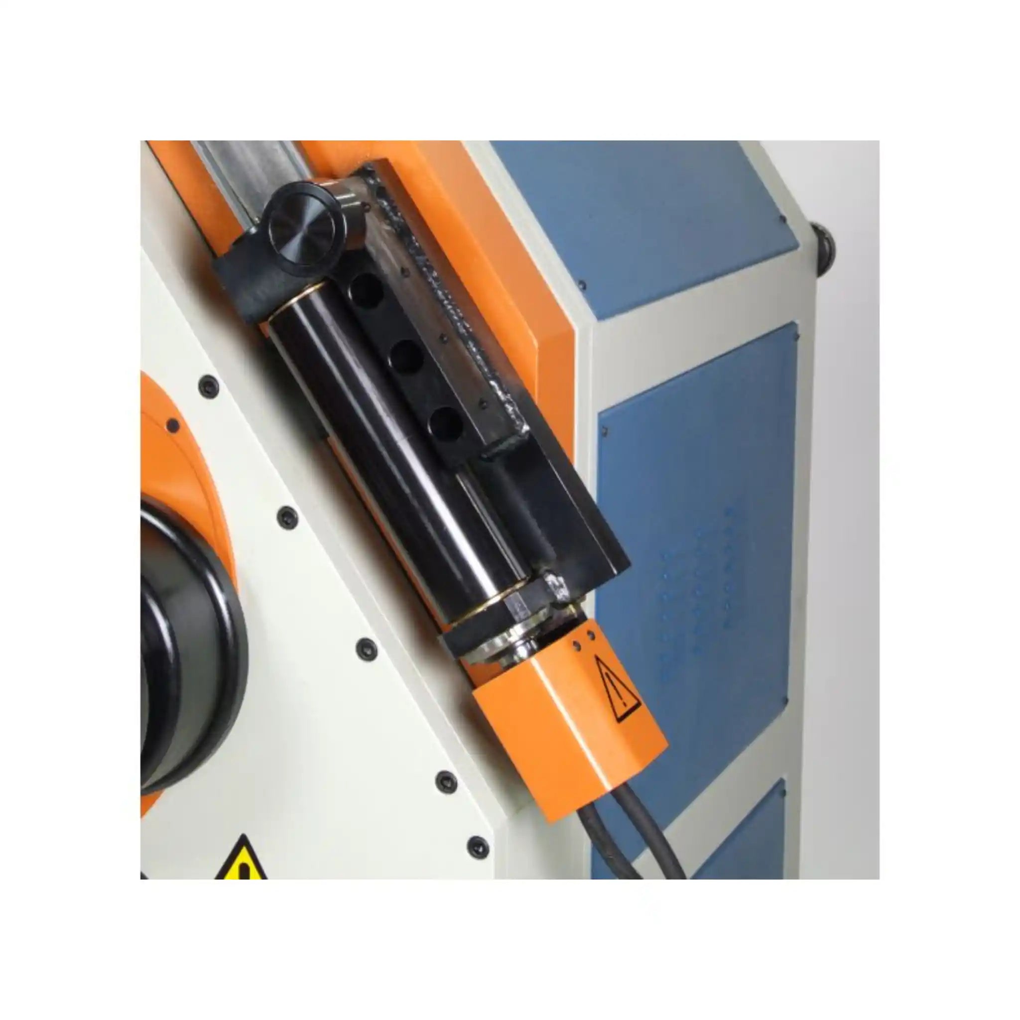 A image of the guilds installed on the  R-H120 roll bender, manufactured by Baileigh