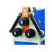 A close up image of a head on a roll bender, the machine is the Baileigh R-H45