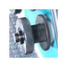 A close up image of the roller for the Baileigh R-M40 roll bender