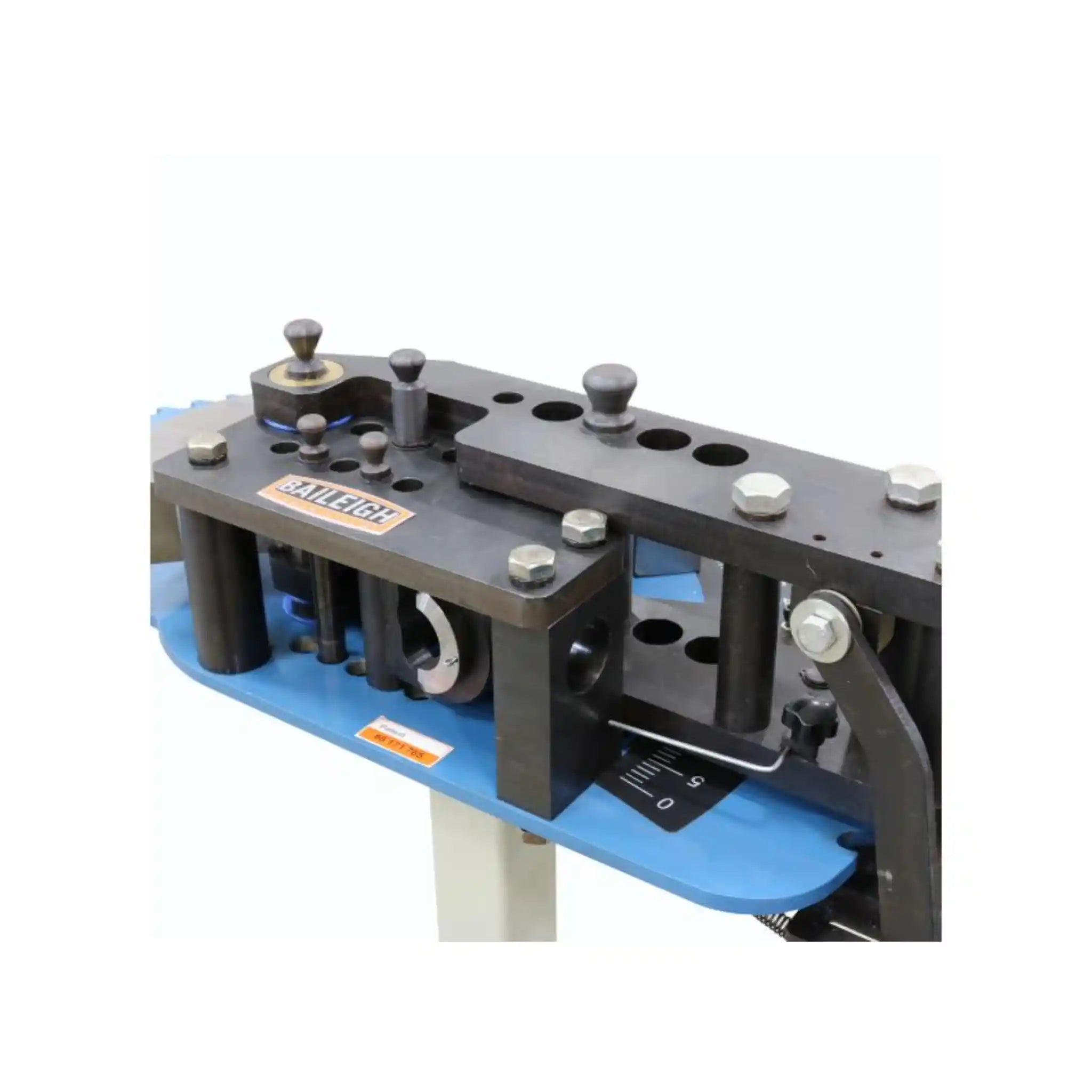 A image showing the head of a tube bender, the tube bender is the RDB-050 manufactured by Baileigh