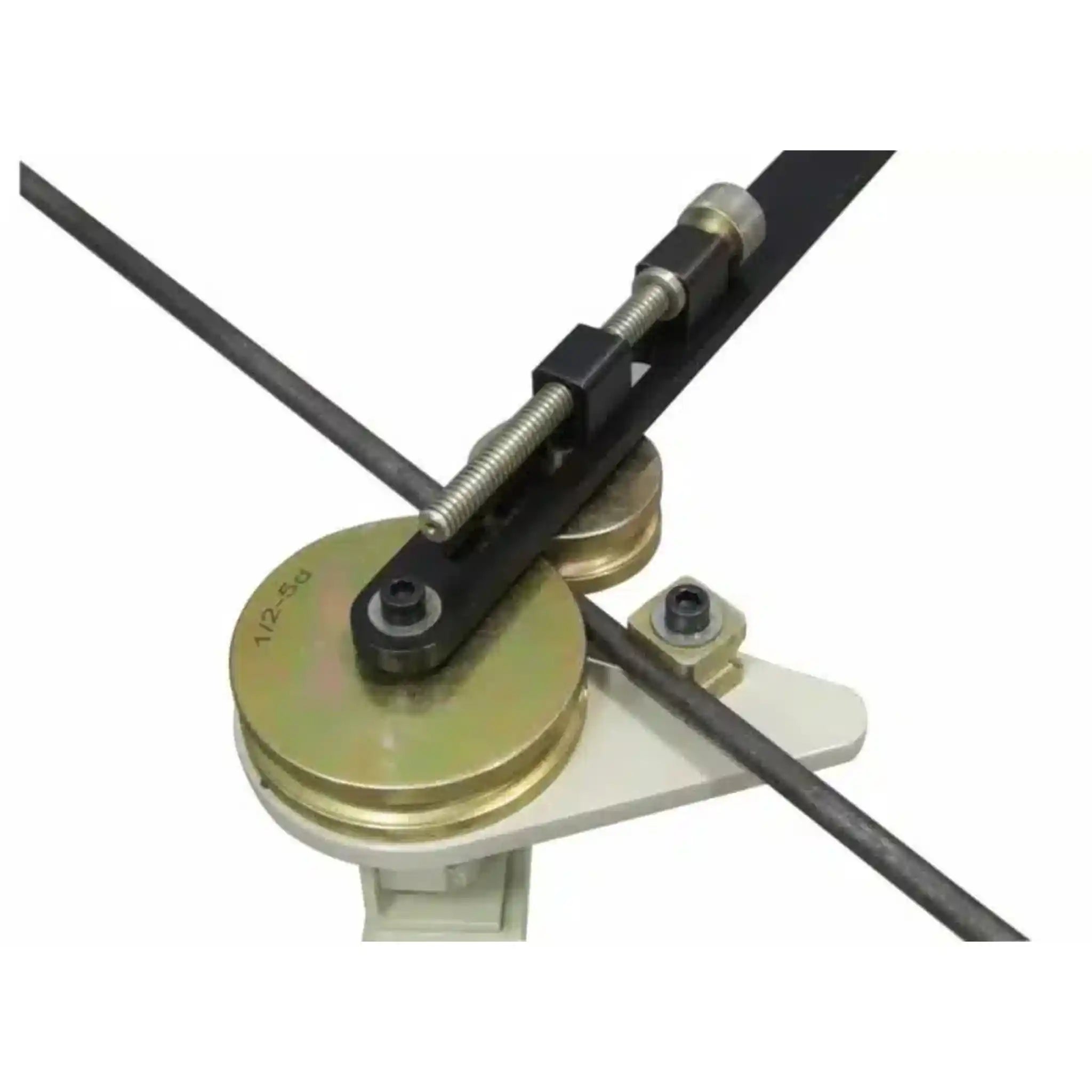 A image showing the pressure mechanism feature onboard the Baileigh RDB-10 