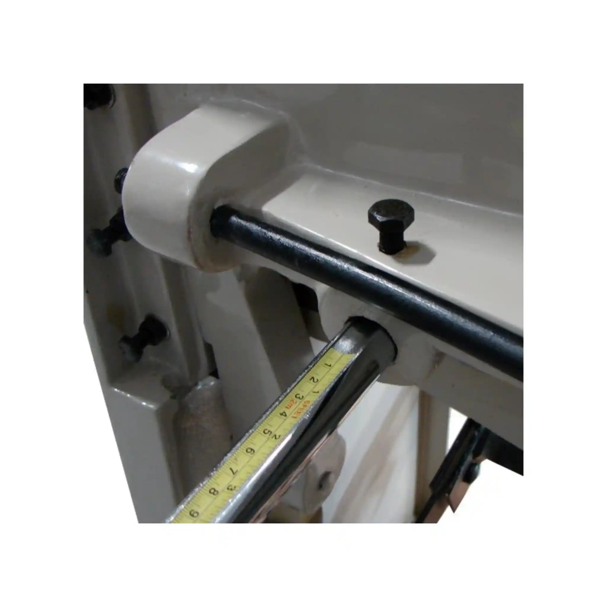 A image taken of the back frame of the  SF-5216E shear, manufactured by Baileigh