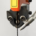 A image showing the blade guide on the BSV-16 bandsaw