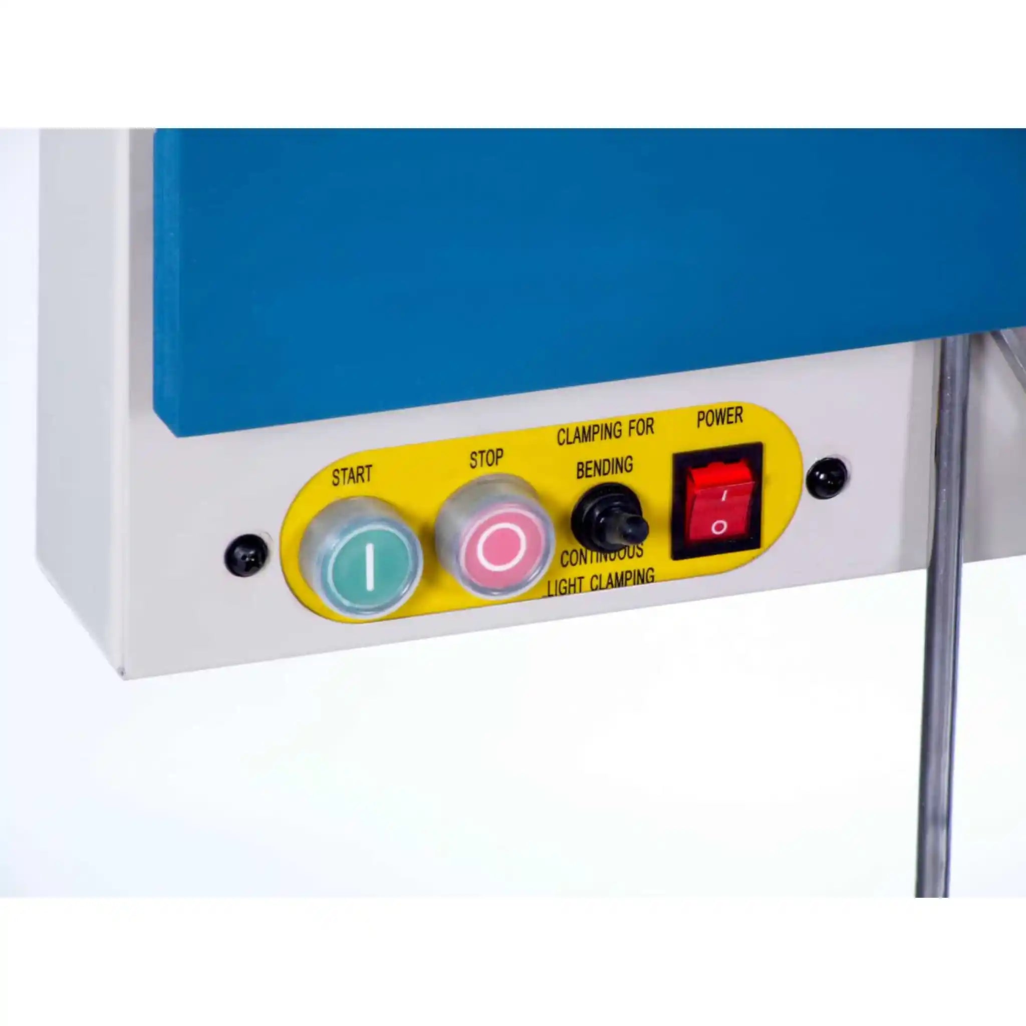 An image showing the control panel on the BB-4816M by Baileigh