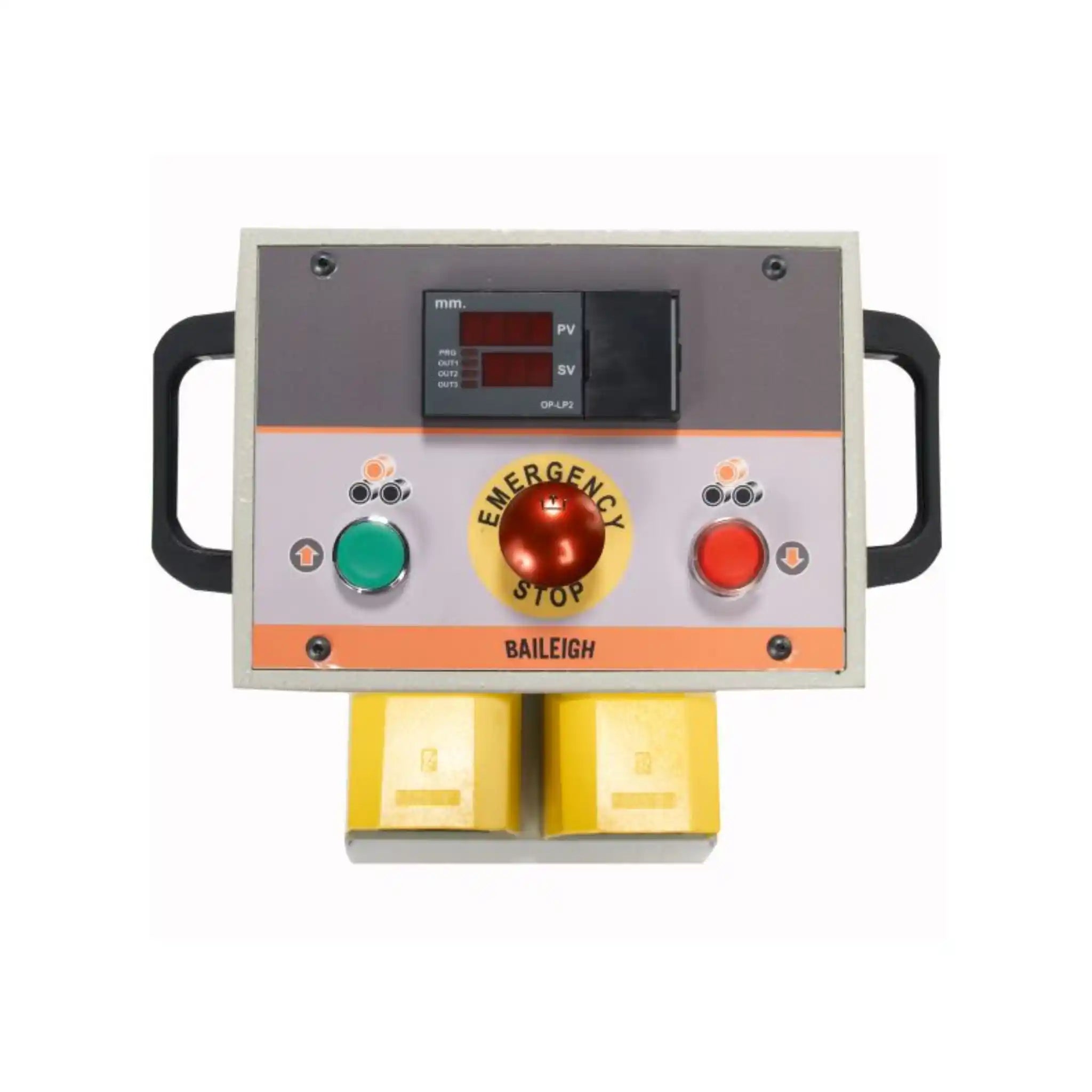 A image of a control unit, used to control the Baileigh R-M55H roll bender