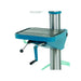 An image showing the adjustable drill press table on the Baileigh DP-1500G