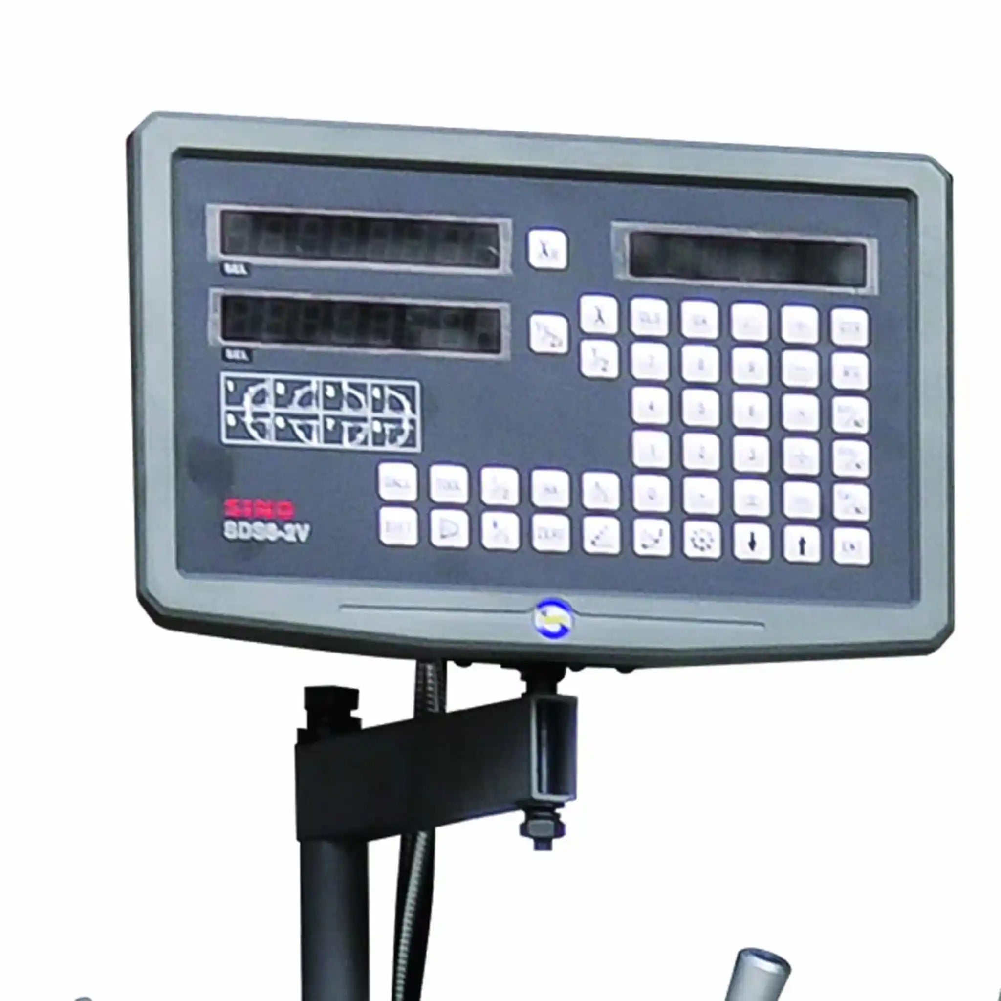 A image of the digital readout feature of the Baileigh PL-1236E-DRO lathe