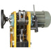 A close up image of the drive assembly on the PH-19 power hammer manufactured by Baileigh