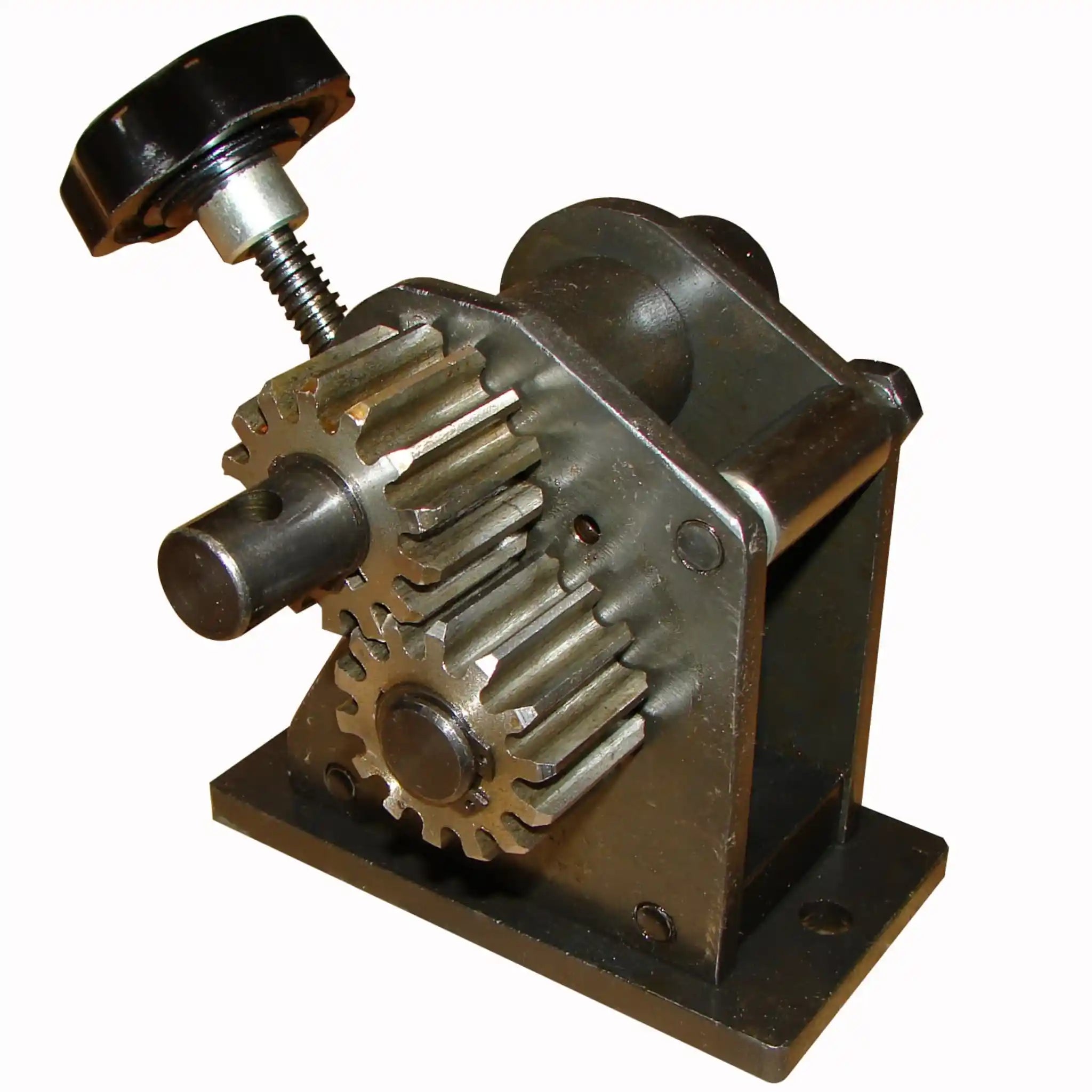 A image showing the gears on the Baileigh R-M3