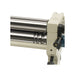 A image of the grooved rollers installed on the SR-2420M slip roll, manufactured by Baileigh