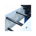 Close up image of the guide rollers installed on the Baileigh HSP-110M-1500