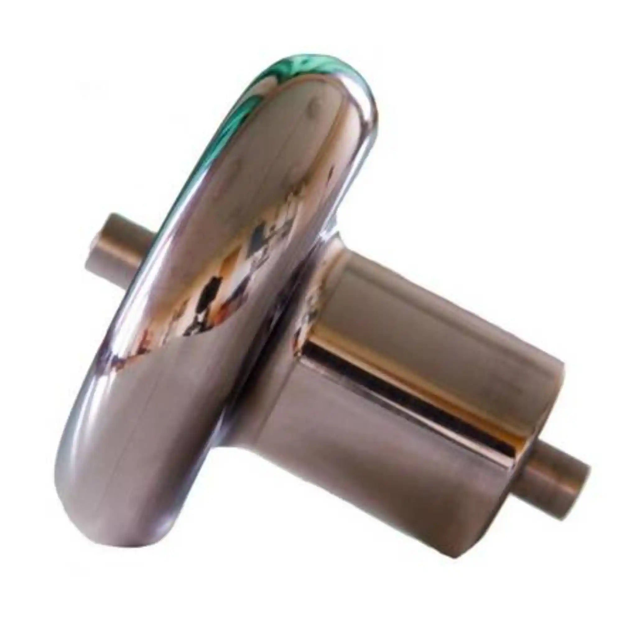 A image taken up close of the low crown before being installed on the JS Tools english wheel