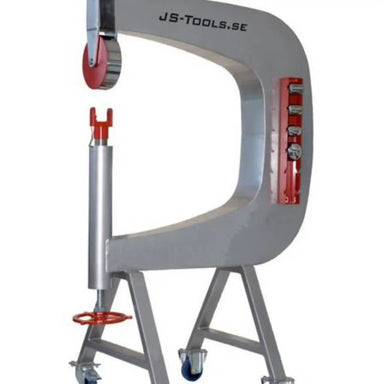 A image showing the full English wheel, manufactured by JS Tools