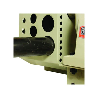 A image showing the tooling on the Baileigh TN-200E
