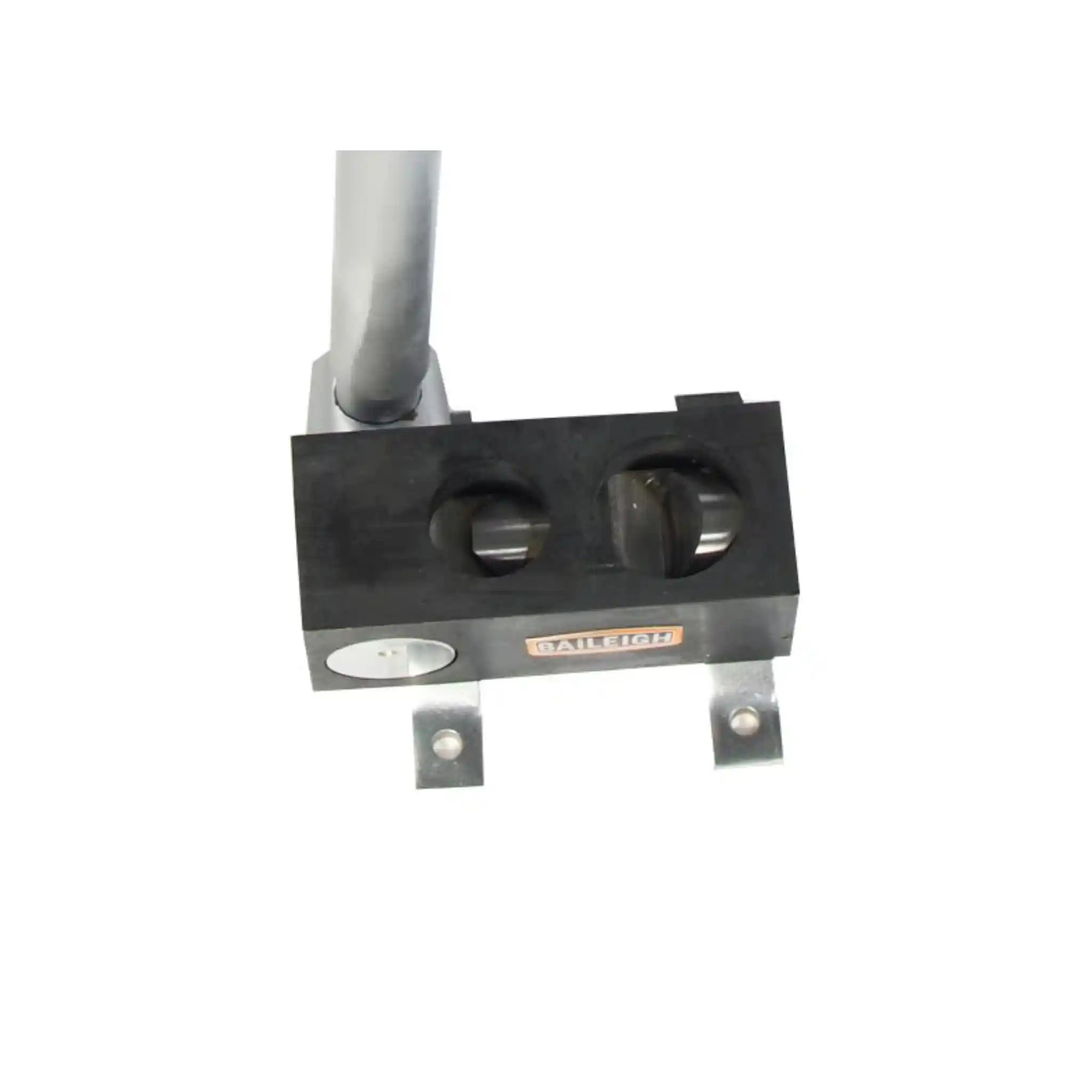 A close up image of the Baileigh TN-200M showing the tooling