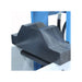 A up close image of the dies on the  HSP-110M-1500 press manufactured by Baileigh