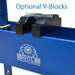 A image showing the optional V blocks that can come additionally with the Profi Press 160 Ton M/H-M/C-2