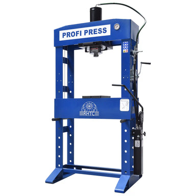 A image showing the full Profi Press 50 Ton Manual hydraulic press, manufactured by RHTC