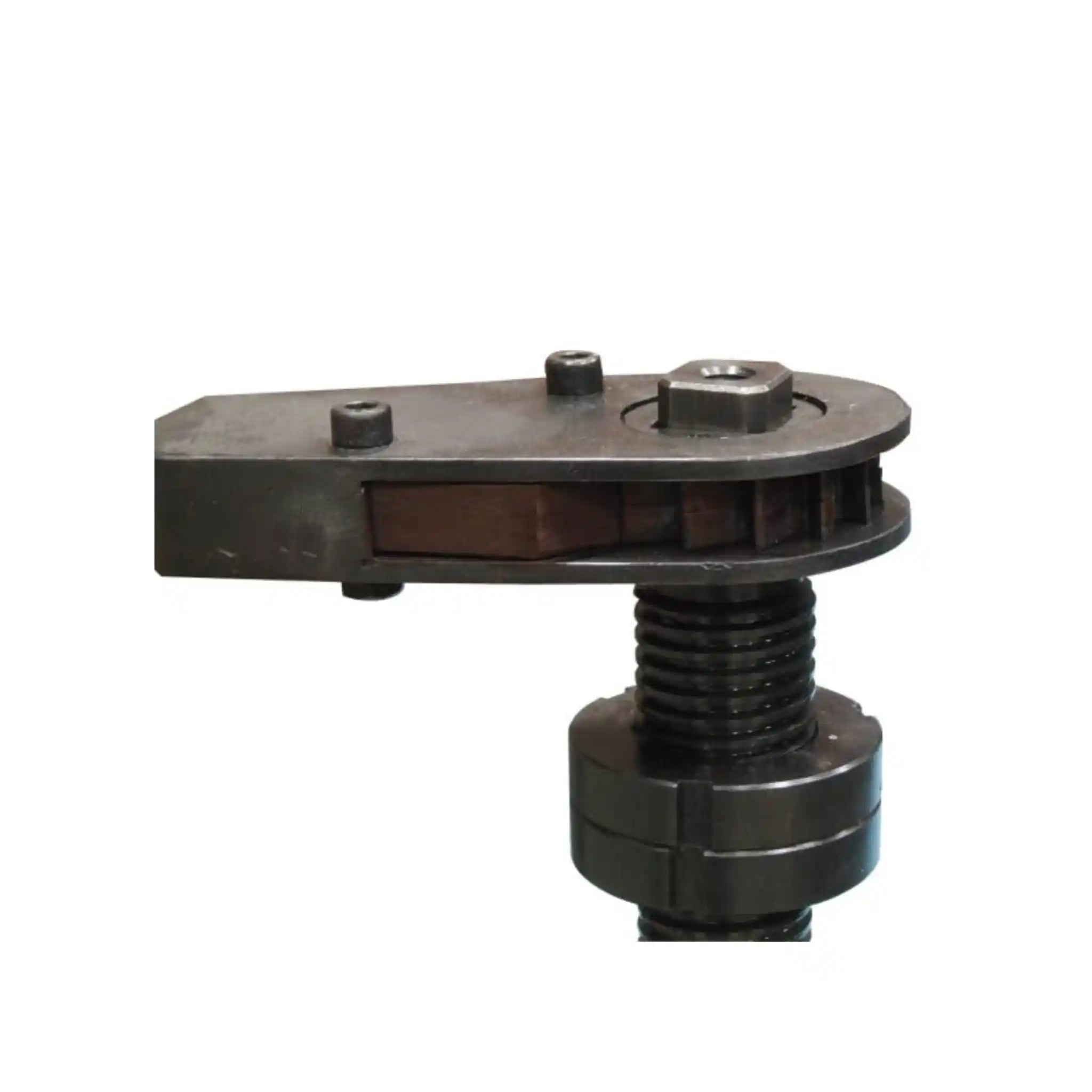 A image taken of the ratchet for the Baileigh R-M40, the ratchet is not currently installed on the roll bender
