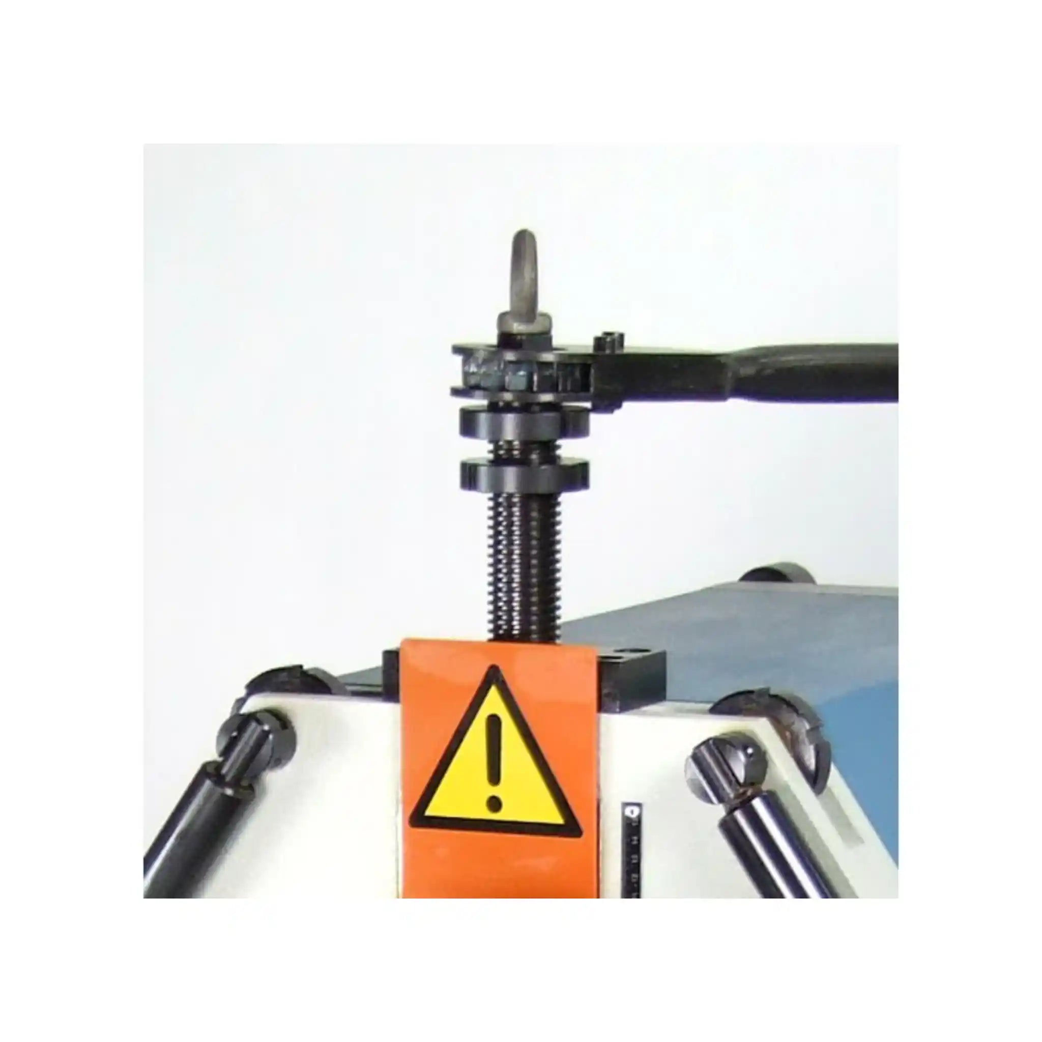 A image of the top ratchet on the Baileigh R-M55 ring roller