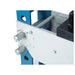 A image of the retaining pins on the  HSP-100A press manufactured by Baileigh