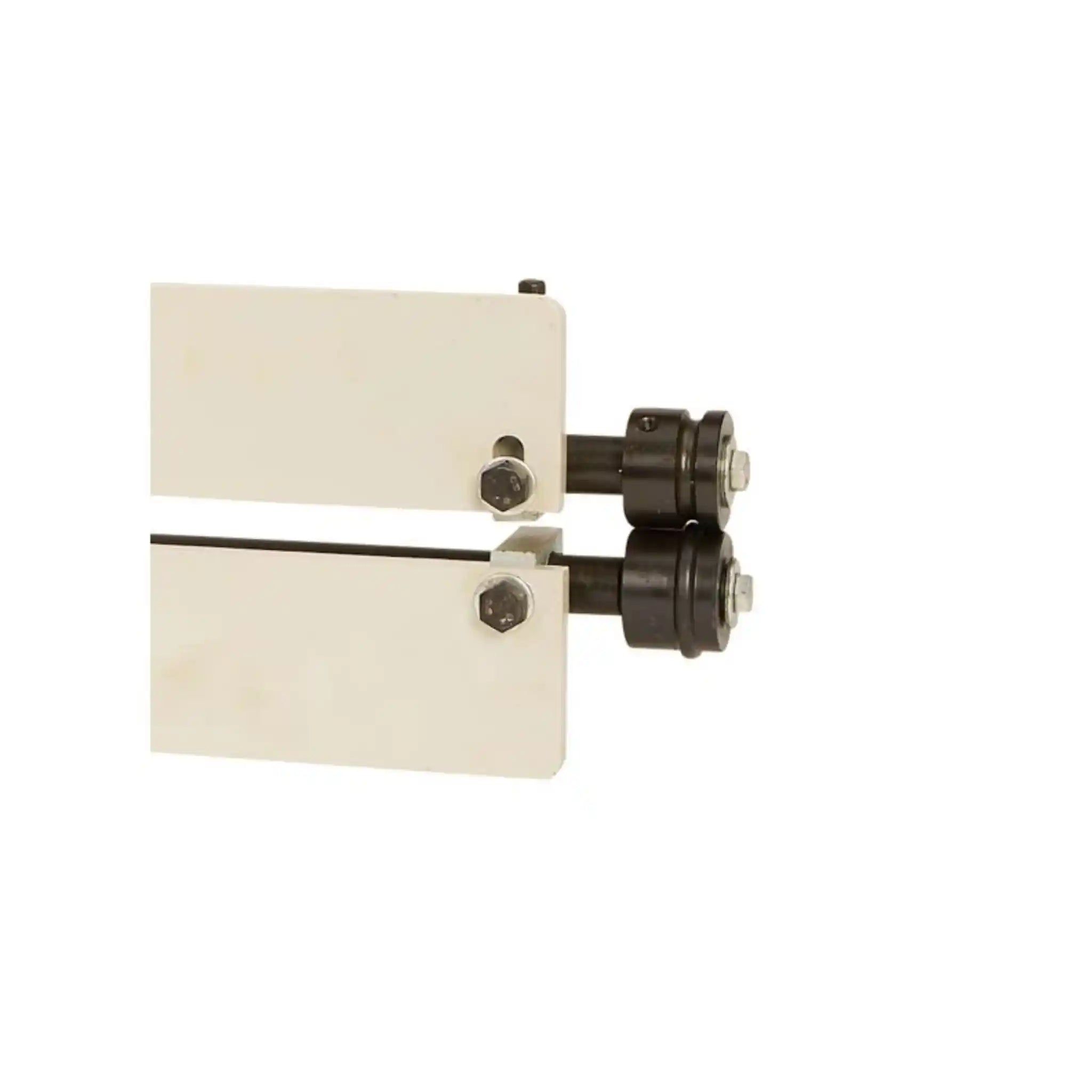 A image of rollers installed on the Baileigh BR-18M-18