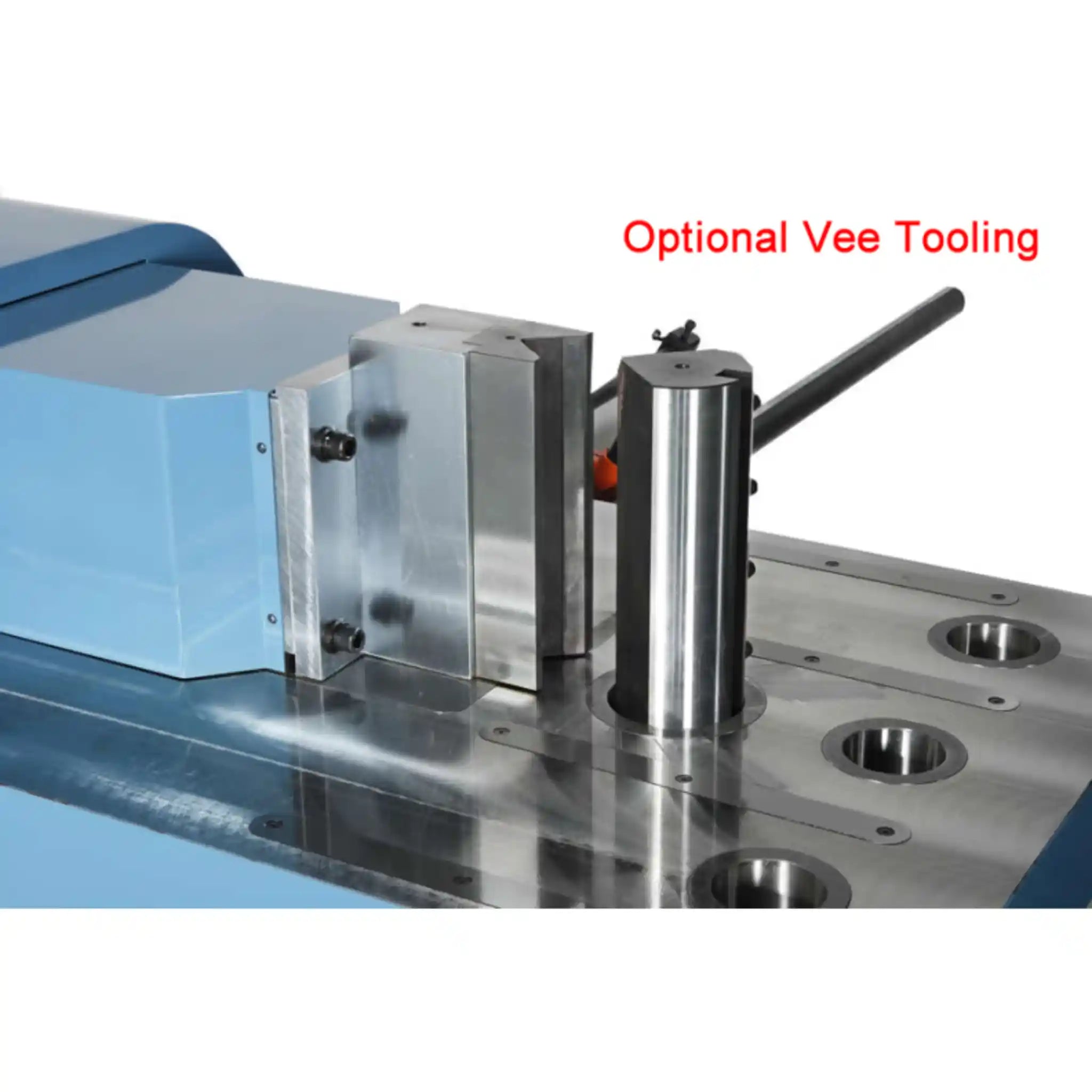 A image showing the optional vee tooling for the Baileigh HPB-78-NC press brake