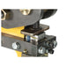 Close up image of the spring and adjustment mechanism on the MSS-14F shrinker stretcher 