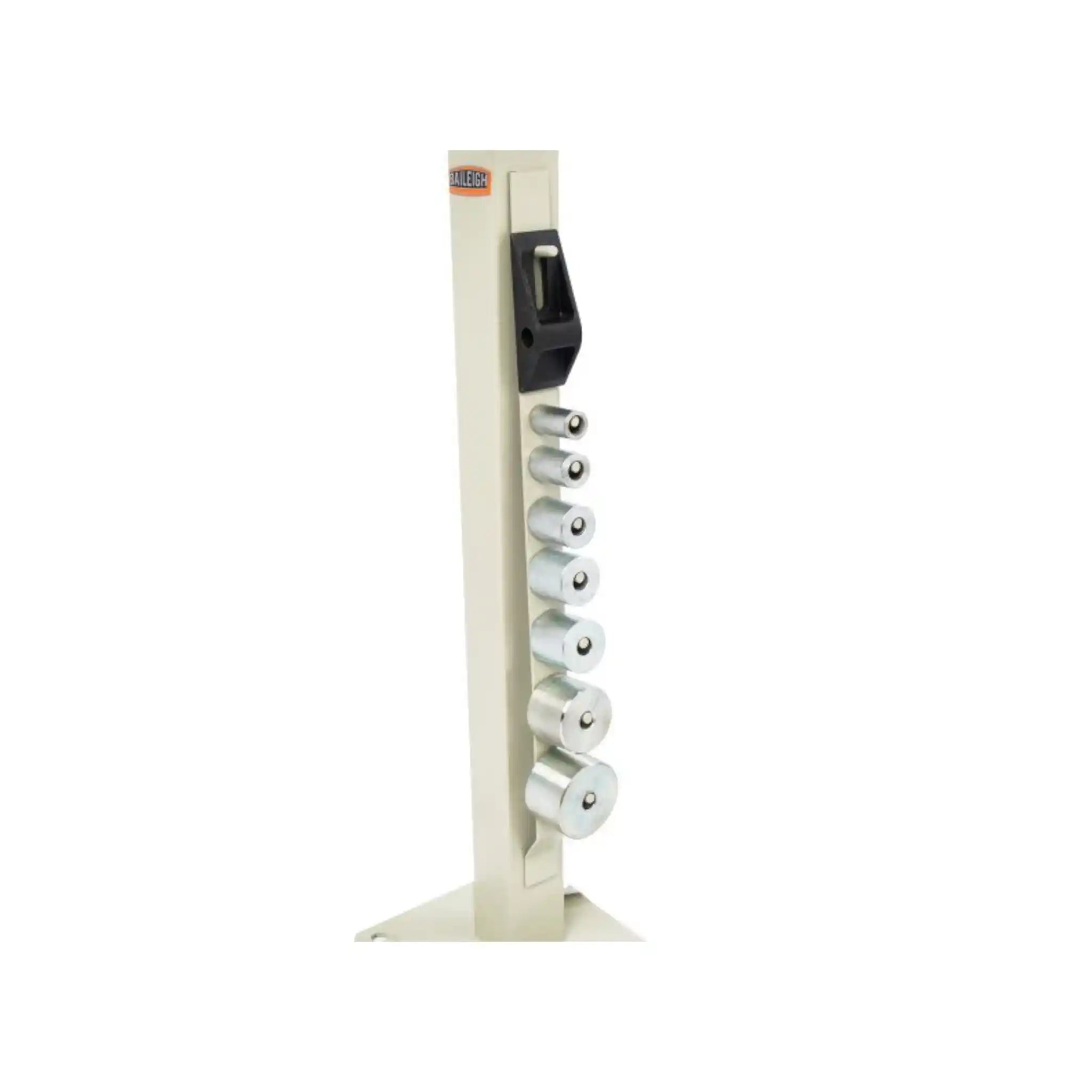 A image of the stand with roll storage on the MCB-650  bender manufactured by Baileigh