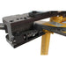 A image showing the tube clamping mechanism on the Baileigh RDB-100 