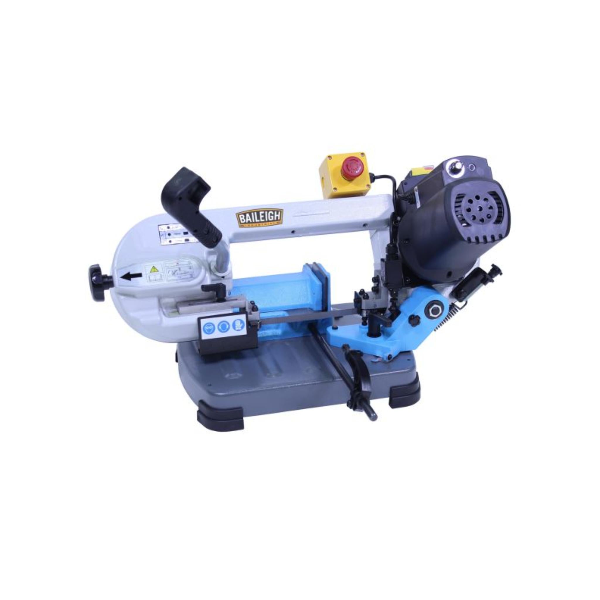 Baileigh  Portable Bandsaw full view closed position